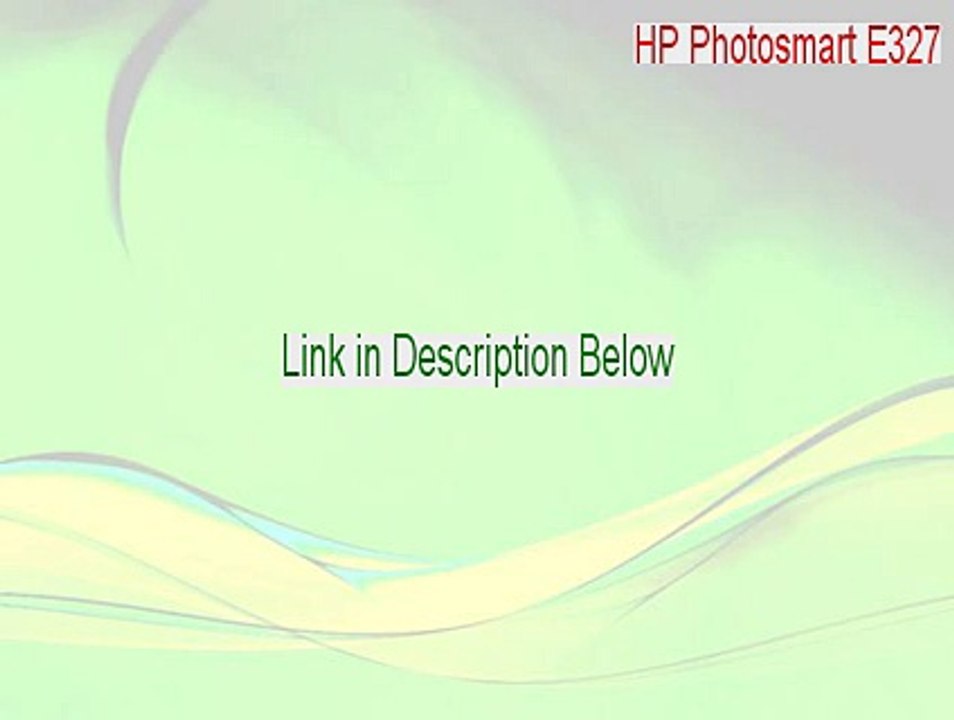 HP Photosmart E327 Key Gen (Legit Download 2015)