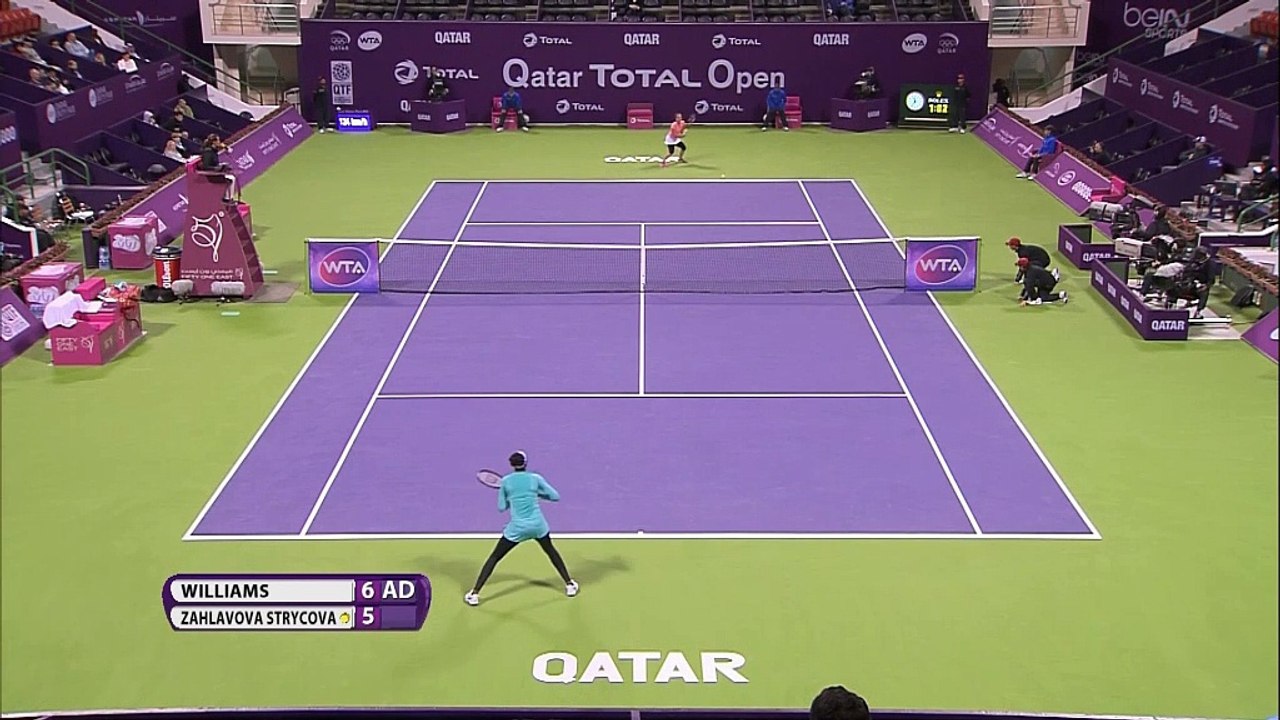 Katar: Krimi! Venus siegt erst im Tiebreak