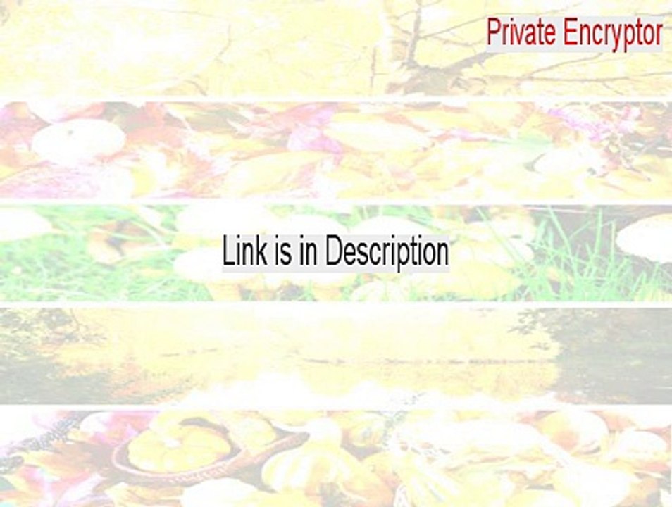 Private Encryptor Crack (Instant Download 2015)
