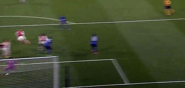 Goal Oxlade-Chamberlain A. - Arsenal 1 - 2 Monaco - Champions League - Play Offs - 25/02/2015