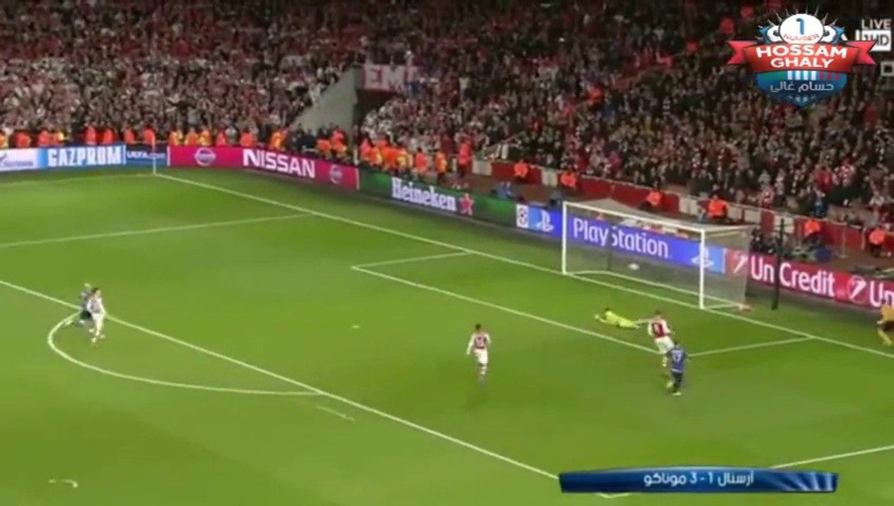 الارسنال × بايرليفركوزن  3/1 اهداف المباراه