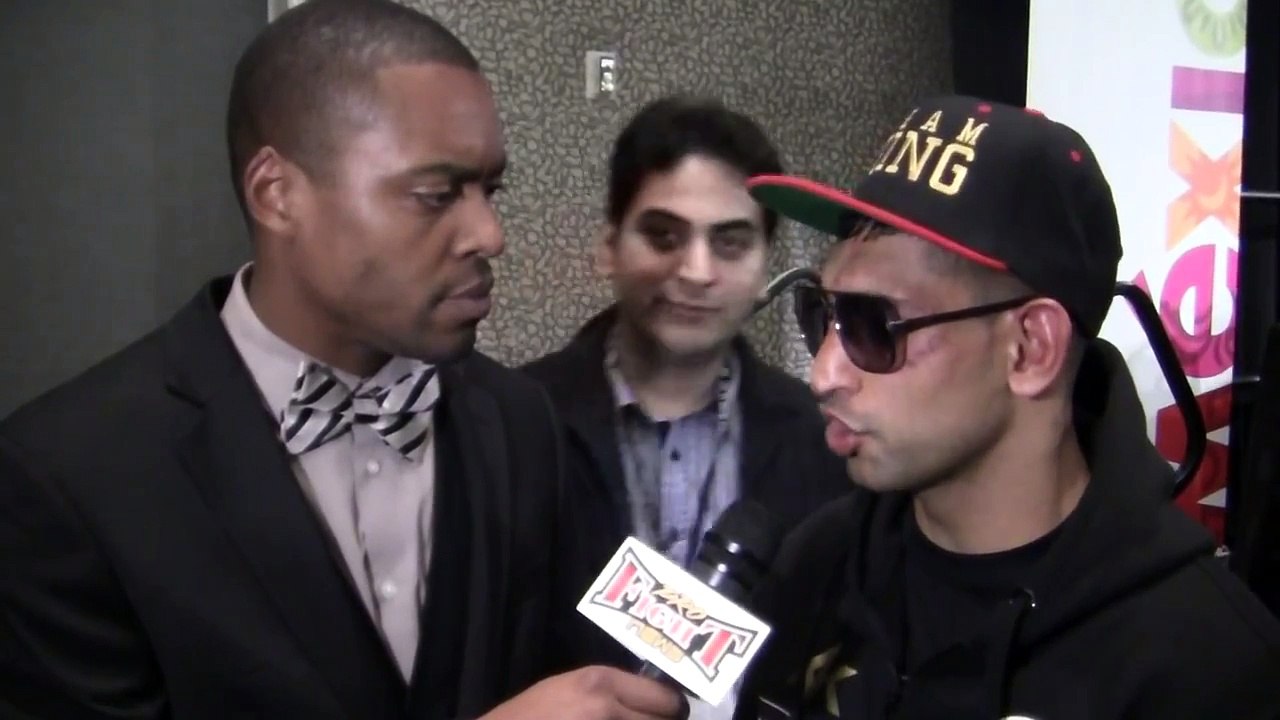 Amir Khan POST FIGHT vs Devon Alexander - "I'm Faster Than Manny Pacquiao & Floyd Mayweather!"