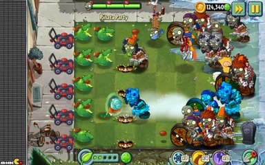 Plants vs Zombies 2  Pinata Party & Yeti Frostbite Caves Part 2 Plant Rotobage!