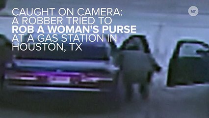 Caught On Camera: TX Woman Fights Off Would-Be Robber