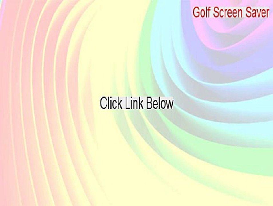 Golf Screen Saver Full - golf screensavers for mac 2015