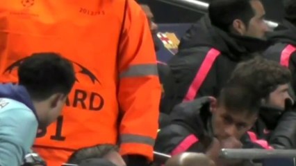 Neymar discute con un fan del City y casi llegan a las manos