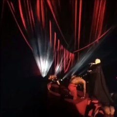 Madonna falls at The Brits Best reaction