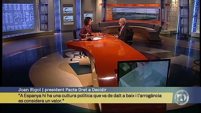 TV3 - Els Matins - Joan Rigol: Fa 10 anys no era independentista. M'hi he tornat perquè Espanya s