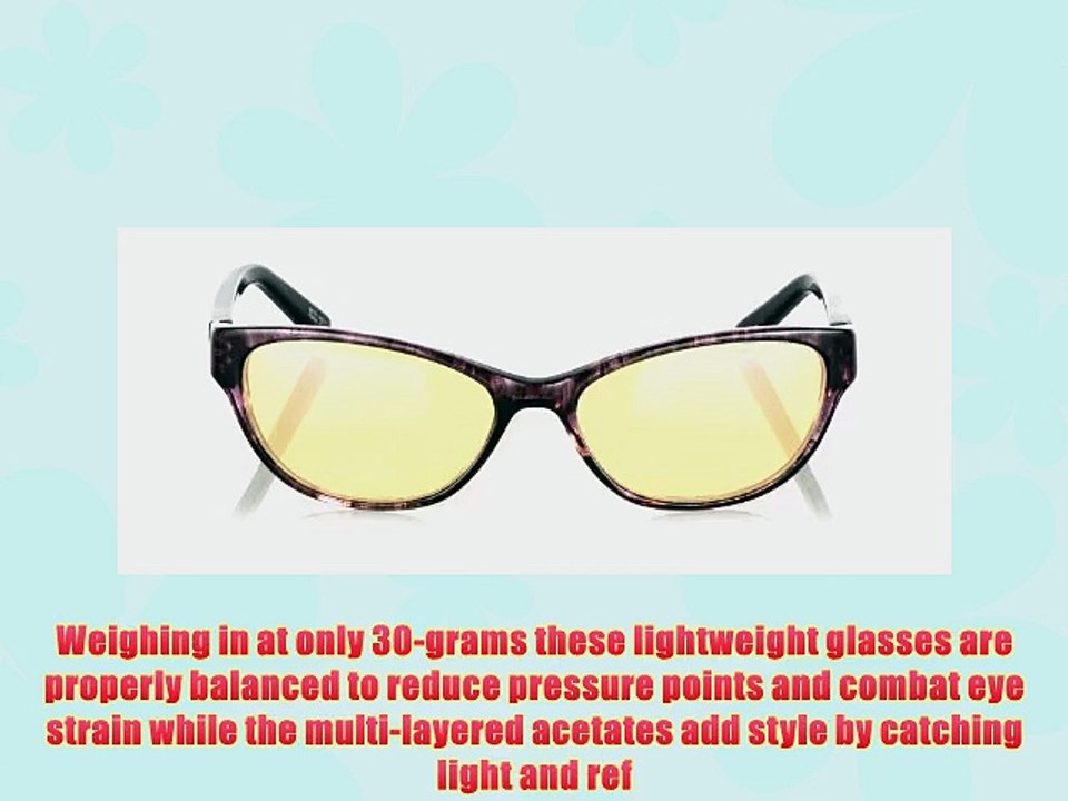 Gunnar Optiks JOU-05501Z Joule Full Rim Advanced Computer Glasses with European Modernistic