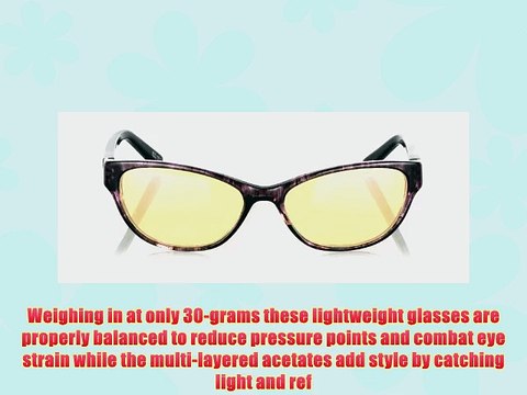Gunnar Optiks JOU-05501Z Joule Full Rim Advanced Computer Glasses with European Modernistic