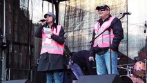 Audrey Clancy & Derek Byrne Speaking at Right2Water Rally at the Dail