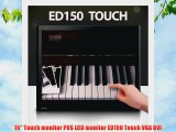 15 Touch monitor POS LCD monitor ED150 Touch VGA DVI