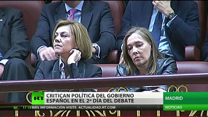 Iglesias a Rajoy Convierte a España en un país dependiente, una colonia de Alemania en ActualidadRT