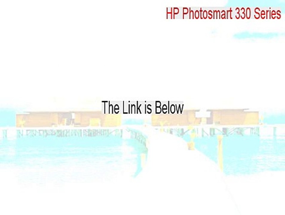HP Photosmart 330 Series (DOT4PRT) Download [hp photosmart 330 series software 2015]
