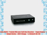 C2G 29363 / TruLink VGA over Cat5 Box Receiver - 1 Input Device - 1 Output Device - 300 ft