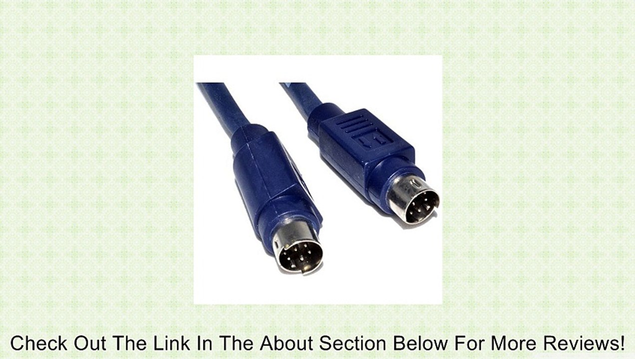 DAP Audio HQ Cable Mini-Din 8 pin to Mini-Din 8 pin lead 3m (~10 feet) Review