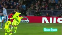 Manchester City vs Barcelona 1 - 2 All Goals Full Match Highlights UEFA Champions League 25/02/2015