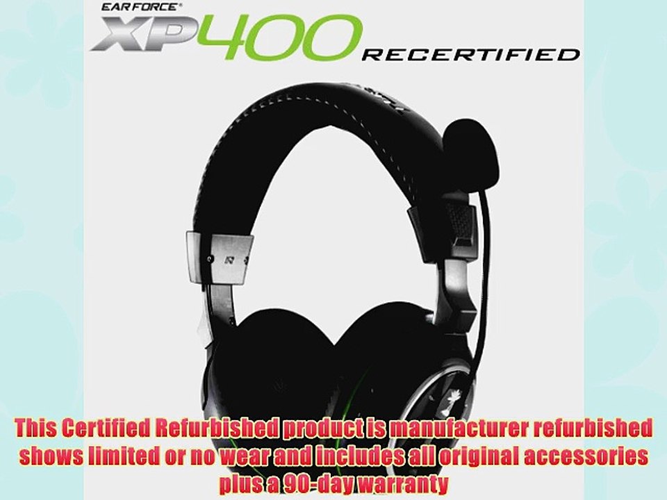 Turtle Beach Ear Force XP400 Dolby Surround Sound Gaming Headset (Certified Refurbished)