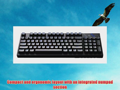 CM Storm QuickFire TK - Compact Mechanical Gaming Keyboard with CHERRY MX BLUE Switches and