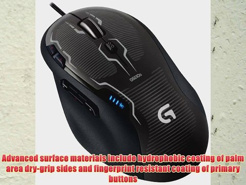 Logitech G500s Laser Gaming Mouse with Adjustable Weight Tuning