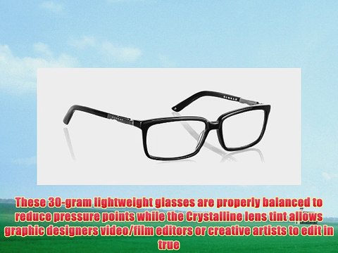 Gunnar Optiks HAU-00103Z Haus Full Rim Color Enhanced Computer Glasses with European Modernistic