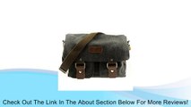 APG Men's Canvas Shoulder Bag Casual School Military Messenger Travel Bag Briefcase Review