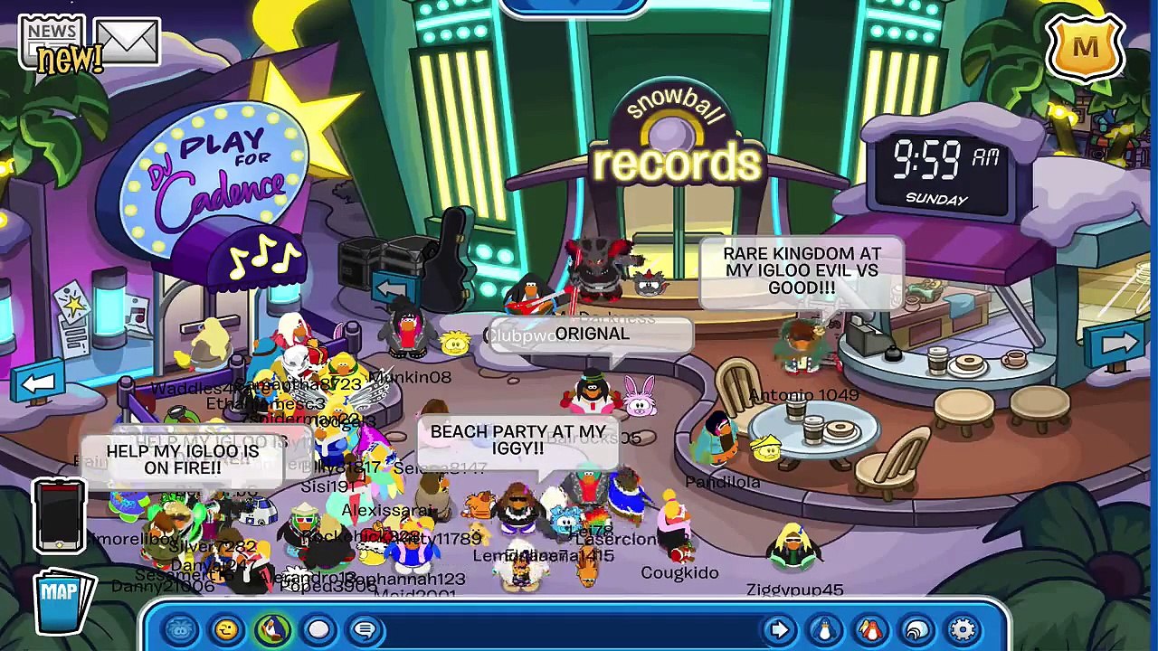 Club Penguin: BIGGEST BUG EVER!!