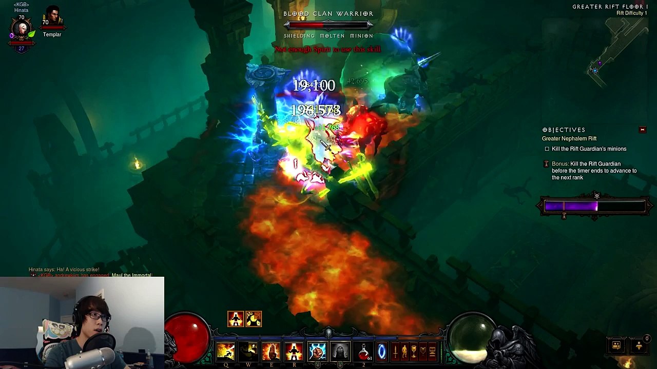 Diablo 3 Reaper of Souls | Monk 7 | First GRift! GUNDO GEAR?!