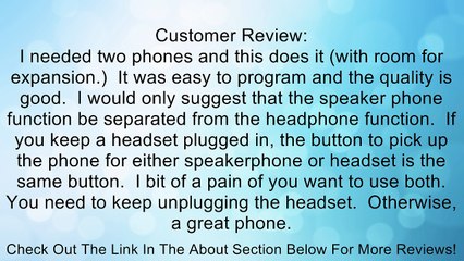 Panasonic KX-TGP550 SIP DECT Phone Review