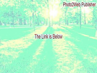 Photo2Web Publisher Free Download (Photo2Web Publisherphoto2web publisher)