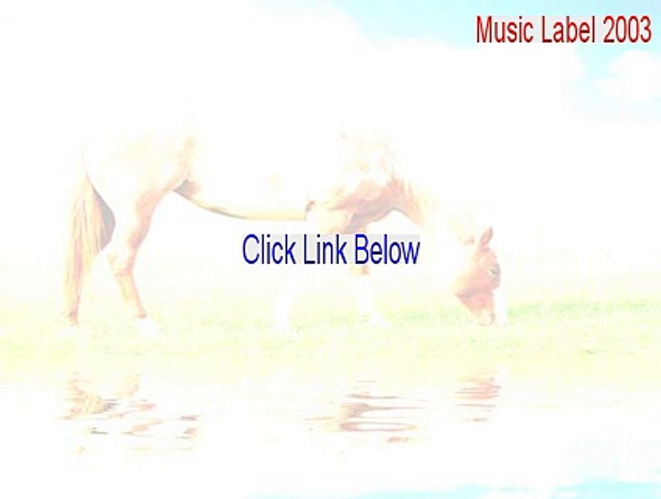 Music Label 2003 Full Download (Download Now)