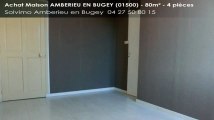 A vendre - maison - AMBERIEU EN BUGEY (01500) - 4 pièces - 80m²