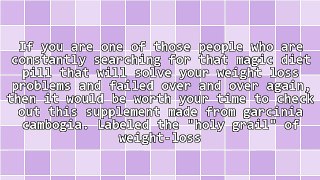 What To Look For When Buying Garcinia Cambogia Supplements