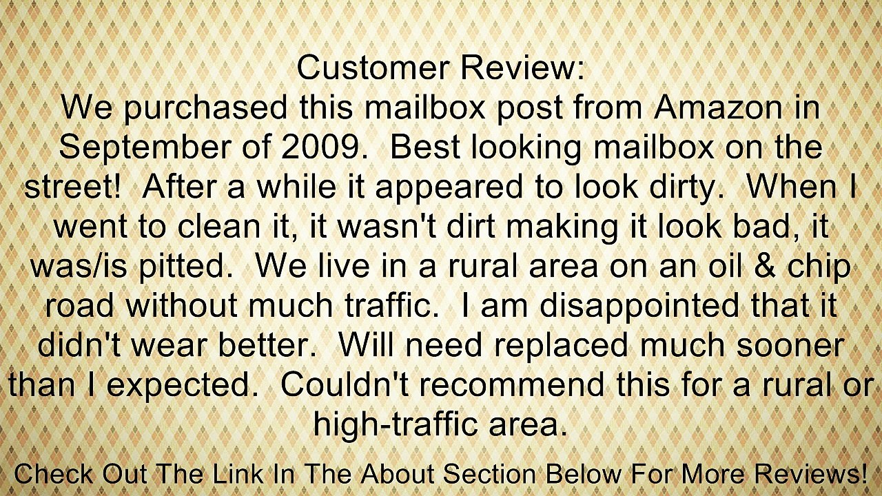 Newport Plus Mailbox Post Review