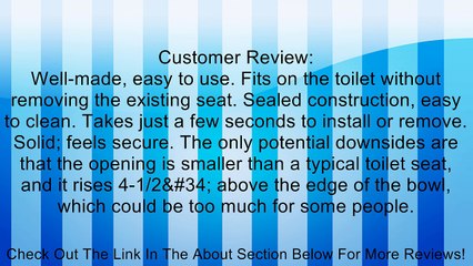 Carex E-Z Lock Raised Toilet Seat Review