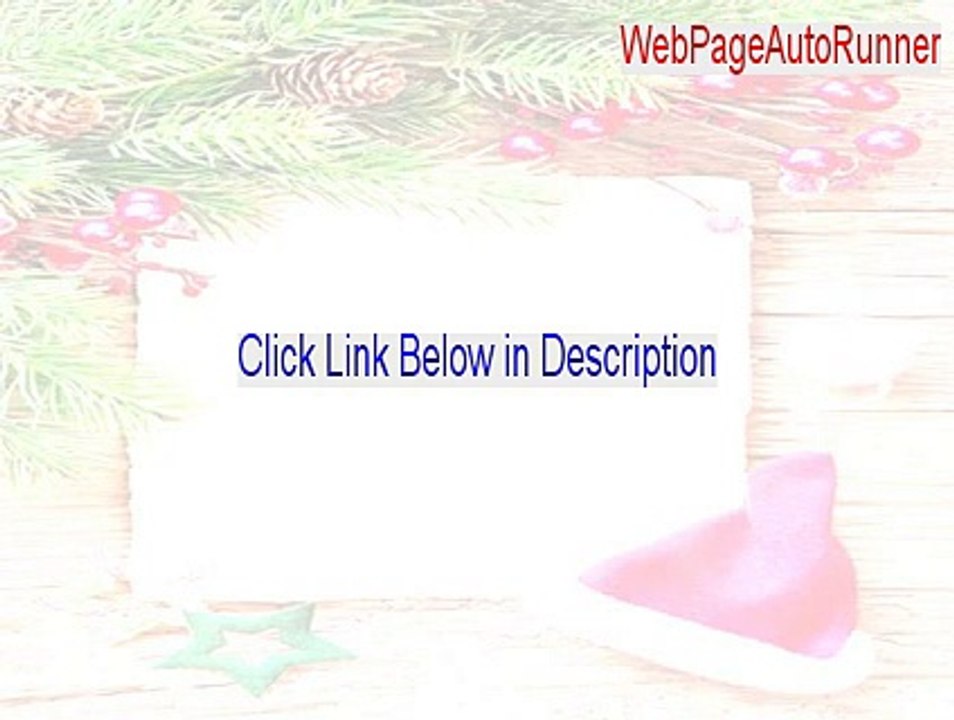 WebPageAutoRunner Crack (Download Now)