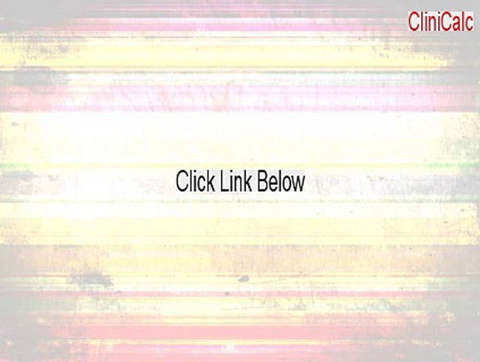 CliniCalc Crack - Free Download