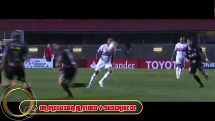 Sao Paulo goleó 4-0 a Danubio por la Copa Libertadores (VIDEO)