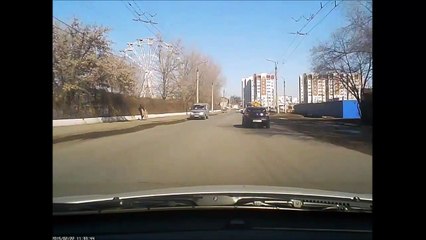 Неожиданный привет - ДТП в Астрахани