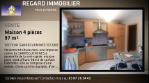 Vente - maison/villa - SECTEUR SARREGUEMINES (57200)  - 97m²