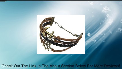 BOXINGCAT Fashion Lady Retro Infinity Wings Owl Strands Suede Rope Bracelet Gift Review