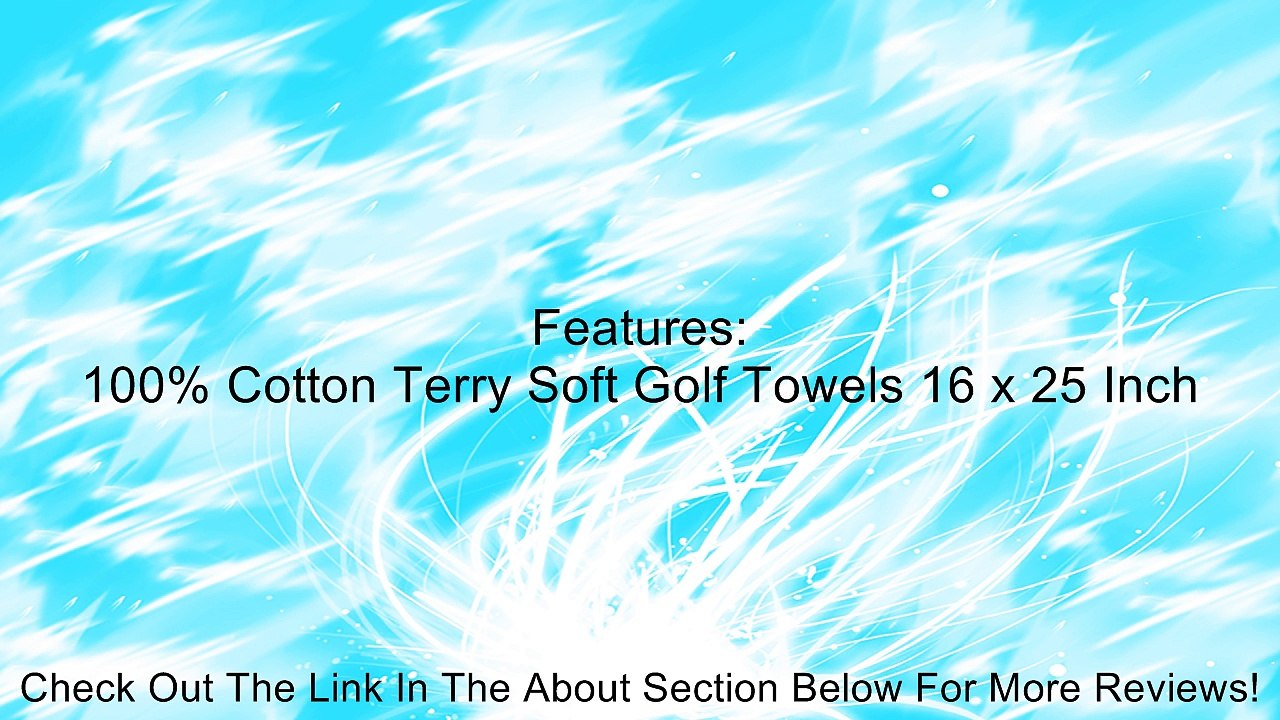 Egyptian Towels, Terry Golf Towels Review