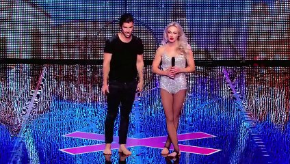 Hugo & Katharine the couple from the air - France's Got Talent 2014 audition - Week 5