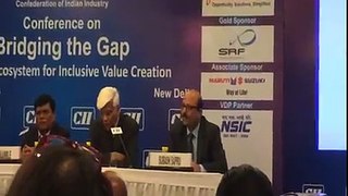Mr. Soumitro Chakraborty, CEO, Fiinovation at Conference on Bridging the Gap by CII