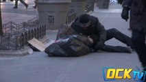 Freezing Homeless Child Prank - crazy Social Experiment