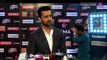 Atif Aslam at the red Carpet of GIMA Award - Magic of Atif Aslam