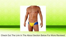 Mens Two-Tone Competition Style Bikini Swimsuit by Gary Majdell Sport Review