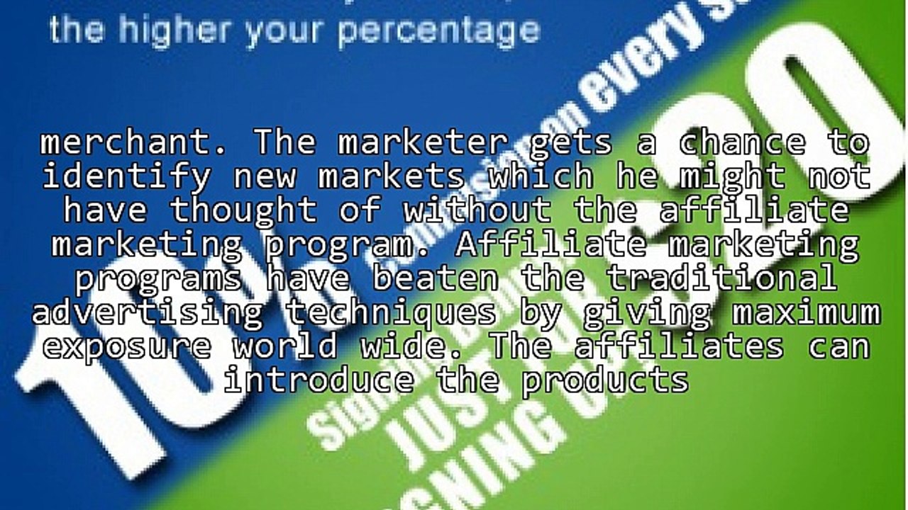 Overview Of An Affiliate Marketing Program