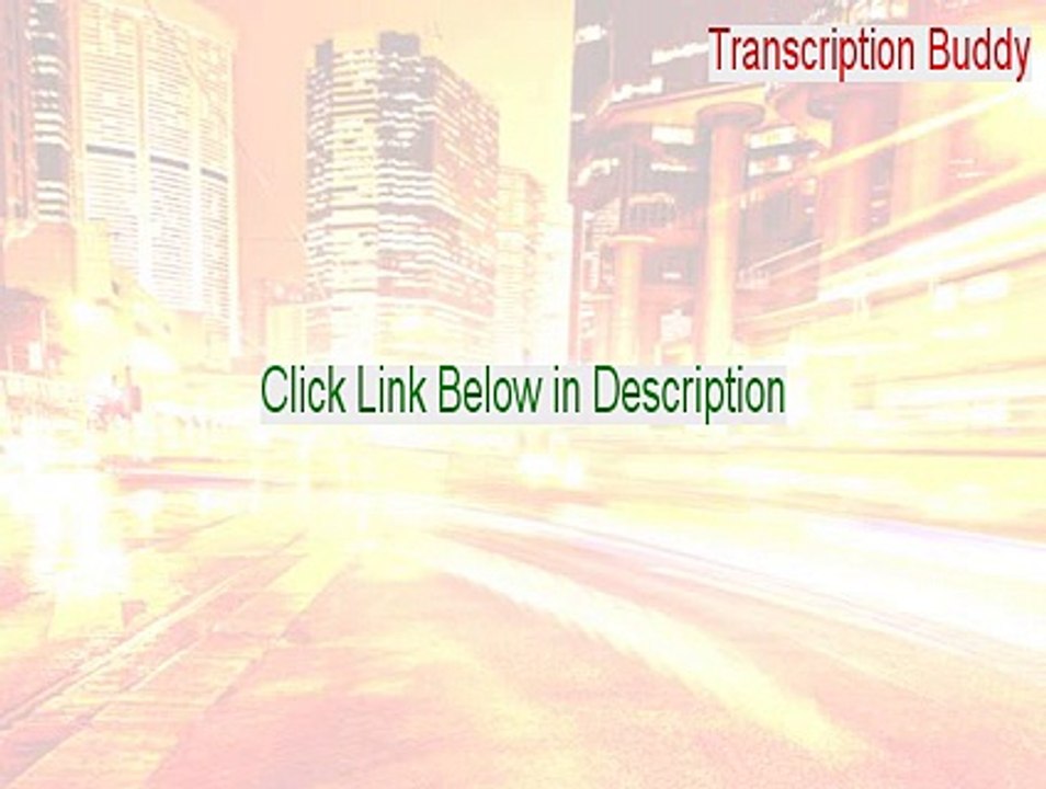 Transcription Buddy Full (Free Download)