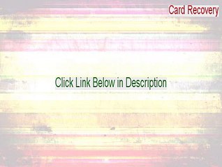 Card Recovery Download Free (card recovery mac)